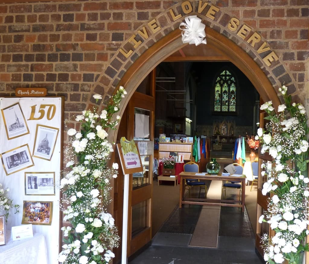 Church entrance